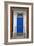 Blue Old Door in Windsor, England-Martina Bleichner-Framed Art Print