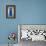 Blue Old Door in Windsor, England-Martina Bleichner-Framed Stretched Canvas displayed on a wall