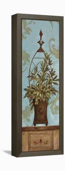Blue Olive Topiary II-Pamela Gladding-Framed Stretched Canvas