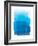 Blue Ombre-Ashlee Rae-Framed Art Print