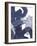 Blue on Blue I-June Vess-Framed Premium Giclee Print