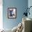 Blue on Blue I-June Vess-Framed Premium Giclee Print displayed on a wall