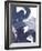 Blue on Blue I-June Vess-Framed Premium Giclee Print