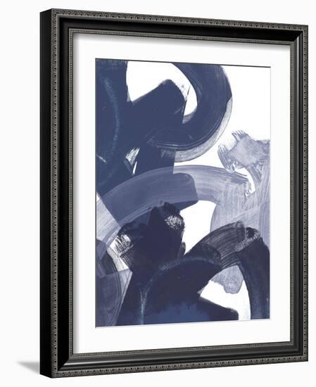 Blue on Blue I-June Vess-Framed Premium Giclee Print