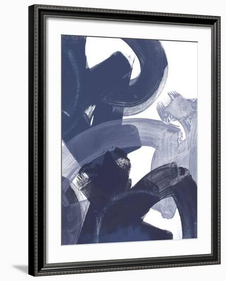 Blue on Blue I-June Vess-Framed Art Print