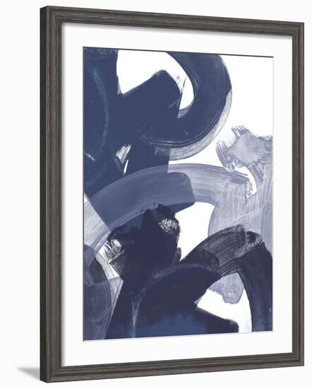 Blue on Blue I-June Vess-Framed Art Print