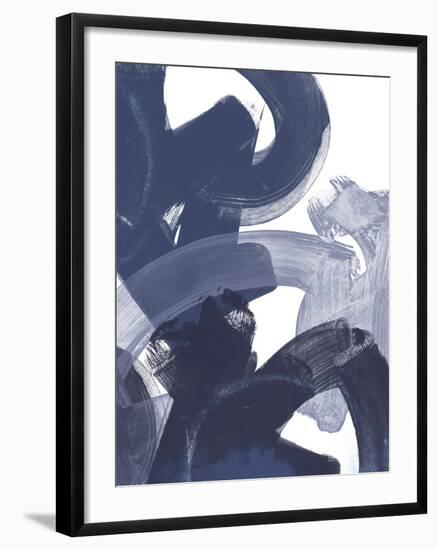 Blue on Blue I-June Vess-Framed Art Print