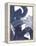 Blue on Blue I-June Vess-Framed Stretched Canvas