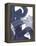 Blue on Blue I-June Vess-Framed Stretched Canvas