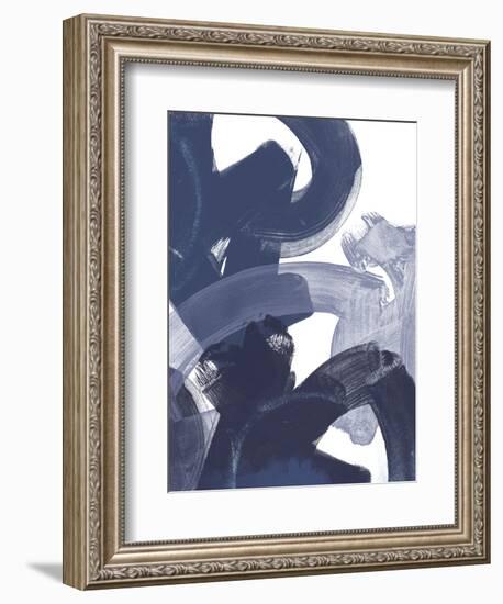 Blue on Blue I-June Vess-Framed Art Print