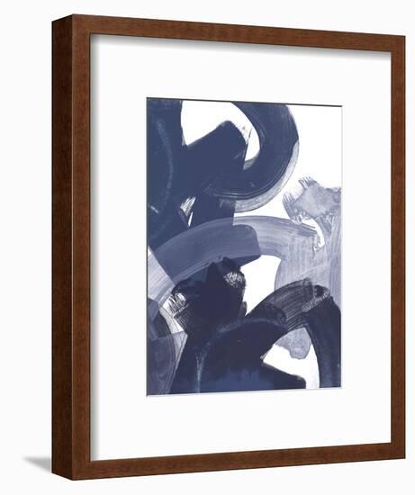 Blue on Blue I-June Vess-Framed Art Print