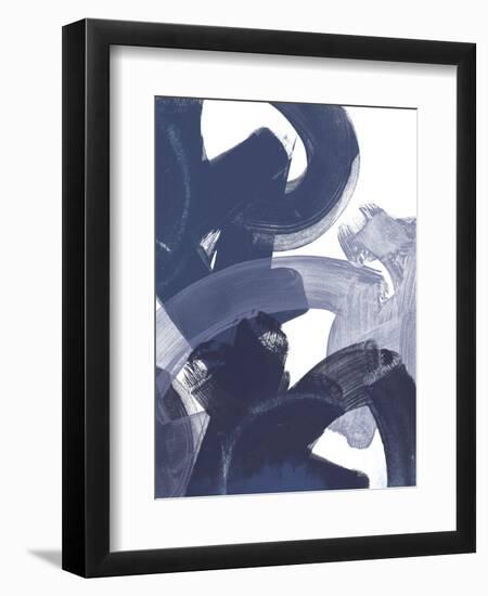 Blue on Blue I-June Vess-Framed Art Print