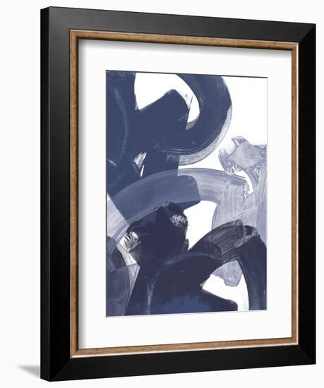 Blue on Blue I-June Vess-Framed Art Print