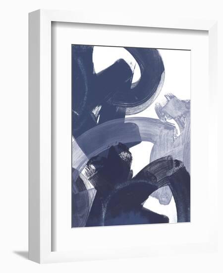 Blue on Blue I-June Vess-Framed Art Print