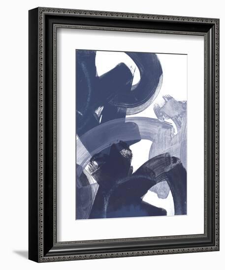 Blue on Blue I-June Vess-Framed Art Print