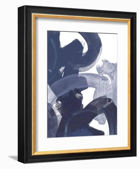 Blue on Blue I-June Vess-Framed Art Print