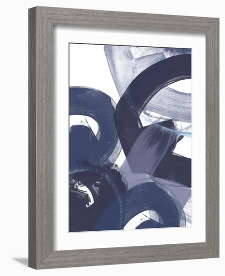 Blue on Blue II-June Vess-Framed Art Print