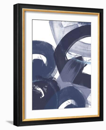 Blue on Blue II-June Vess-Framed Art Print