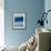 Blue on Blue II-Lanie Loreth-Framed Art Print displayed on a wall