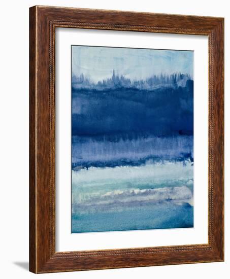 Blue on Blue II-Lanie Loreth-Framed Art Print