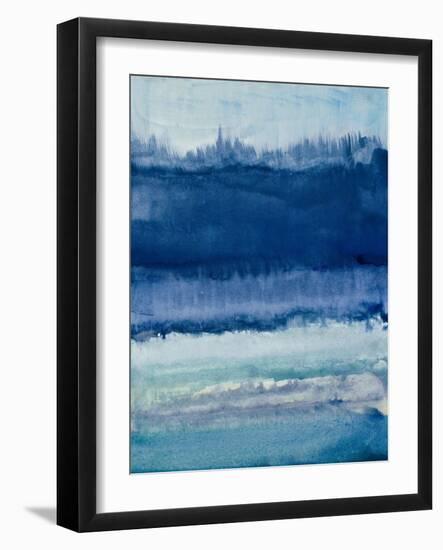 Blue on Blue II-Lanie Loreth-Framed Art Print