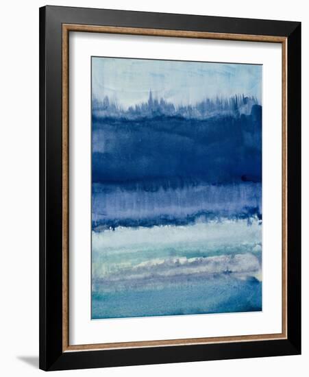 Blue on Blue II-Lanie Loreth-Framed Art Print