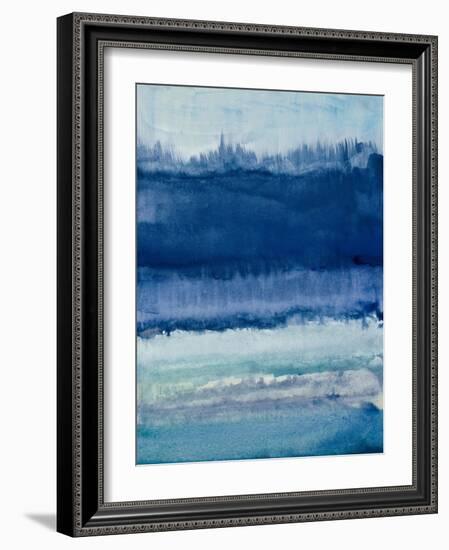 Blue on Blue II-Lanie Loreth-Framed Art Print