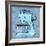 Blue On Blue Mixer-Larry Hunter-Framed Giclee Print