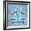 Blue On Blue Salt And Pepper-Larry Hunter-Framed Giclee Print