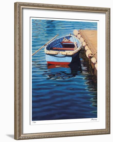 Blue on Blue-Tom Swimm-Framed Giclee Print