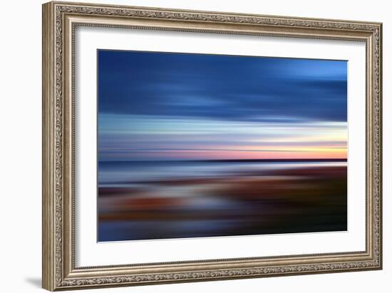 Blue on the Horizon-Andrew Michaels-Framed Art Print