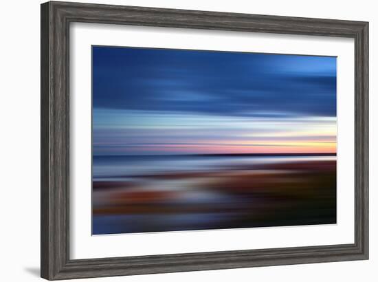 Blue on the Horizon-Andrew Michaels-Framed Art Print