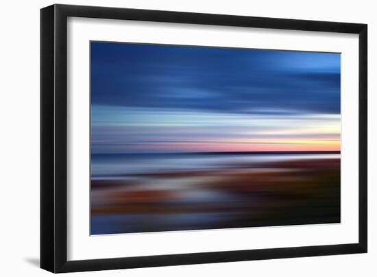 Blue on the Horizon-Andrew Michaels-Framed Art Print