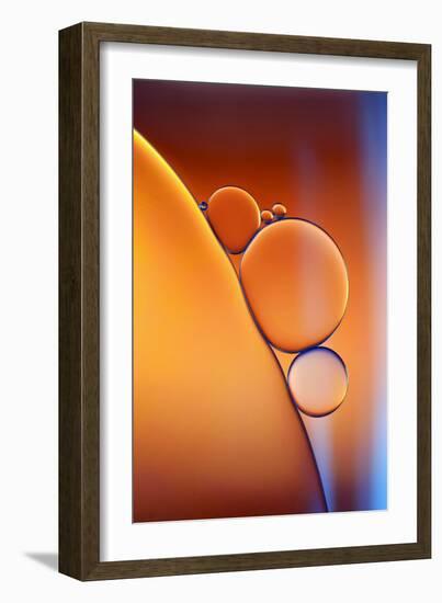 Blue Orange-Heidi Westum-Framed Photographic Print