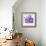 Blue Orchid-null-Framed Art Print displayed on a wall