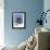 Blue Outhouse-Debbie McMaster-Framed Giclee Print displayed on a wall