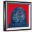 Blue Owl, 1995-Tamas Galambos-Framed Giclee Print