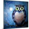 Blue Owl-Cherie Roe Dirksen-Mounted Giclee Print