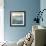 Blue Paassage II-Wendy Kroeker-Framed Art Print displayed on a wall