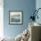 Blue Paassage II-Wendy Kroeker-Framed Art Print displayed on a wall