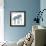 Blue Painted Pony-Wyanne-Framed Giclee Print displayed on a wall