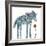 Blue Painted Pony-Wyanne-Framed Giclee Print