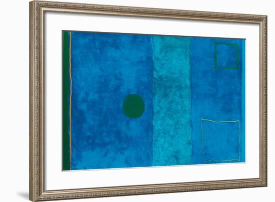 Blue Painting-Patrick Heron-Framed Serigraph