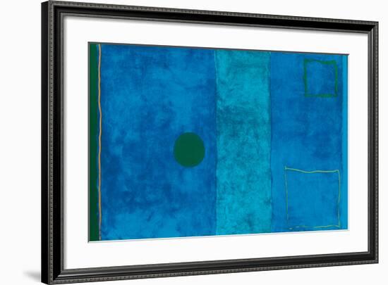 Blue Painting-Patrick Heron-Framed Serigraph