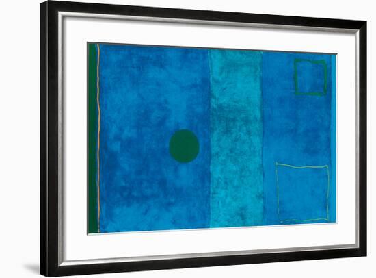 Blue Painting-Patrick Heron-Framed Serigraph