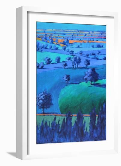 Blue painting-Paul Powis-Framed Giclee Print