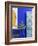 Blue Paintwork, Jardin Majorelle, Owned by Yves St. Laurent, Marrakech, Morocco-Stephen Studd-Framed Photographic Print