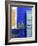 Blue Paintwork, Jardin Majorelle, Owned by Yves St. Laurent, Marrakech, Morocco-Stephen Studd-Framed Photographic Print