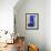 Blue Paintwork, Jardin Majorelle, Owned by Yves St. Laurent, Marrakech, Morocco-Stephen Studd-Framed Photographic Print displayed on a wall