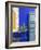 Blue Paintwork, Jardin Majorelle, Owned by Yves St. Laurent, Marrakech, Morocco-Stephen Studd-Framed Photographic Print